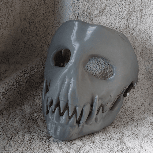 Skully the articulated mask 3d model