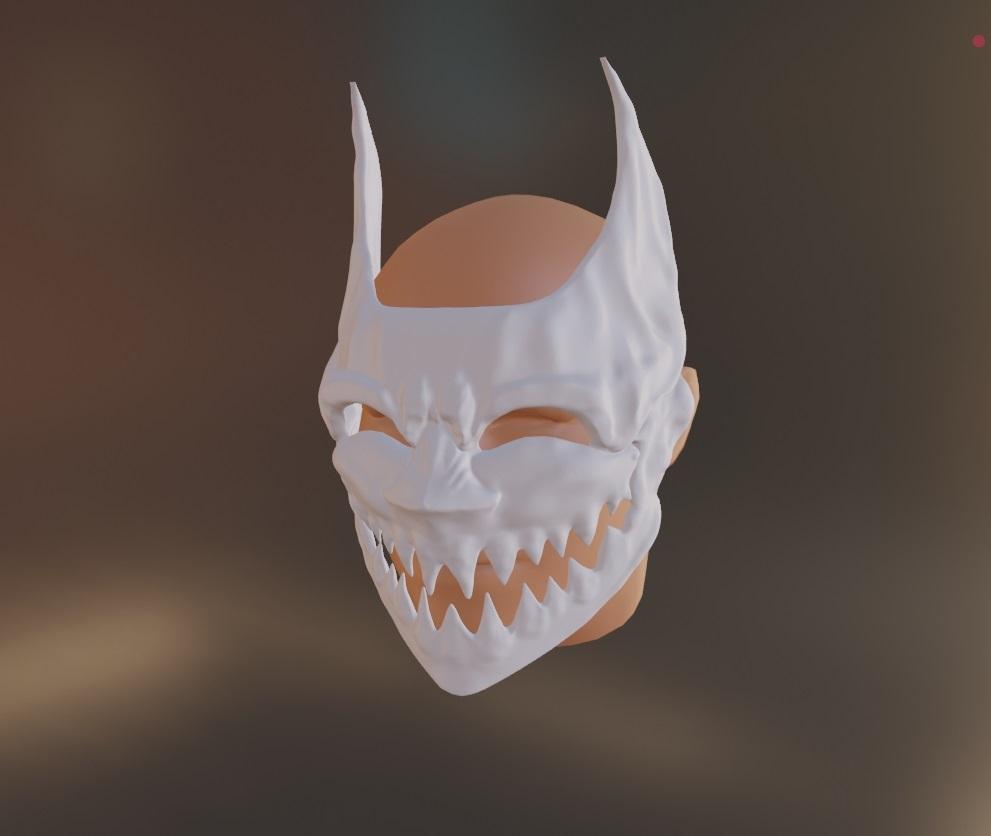 Evil mask 3d model