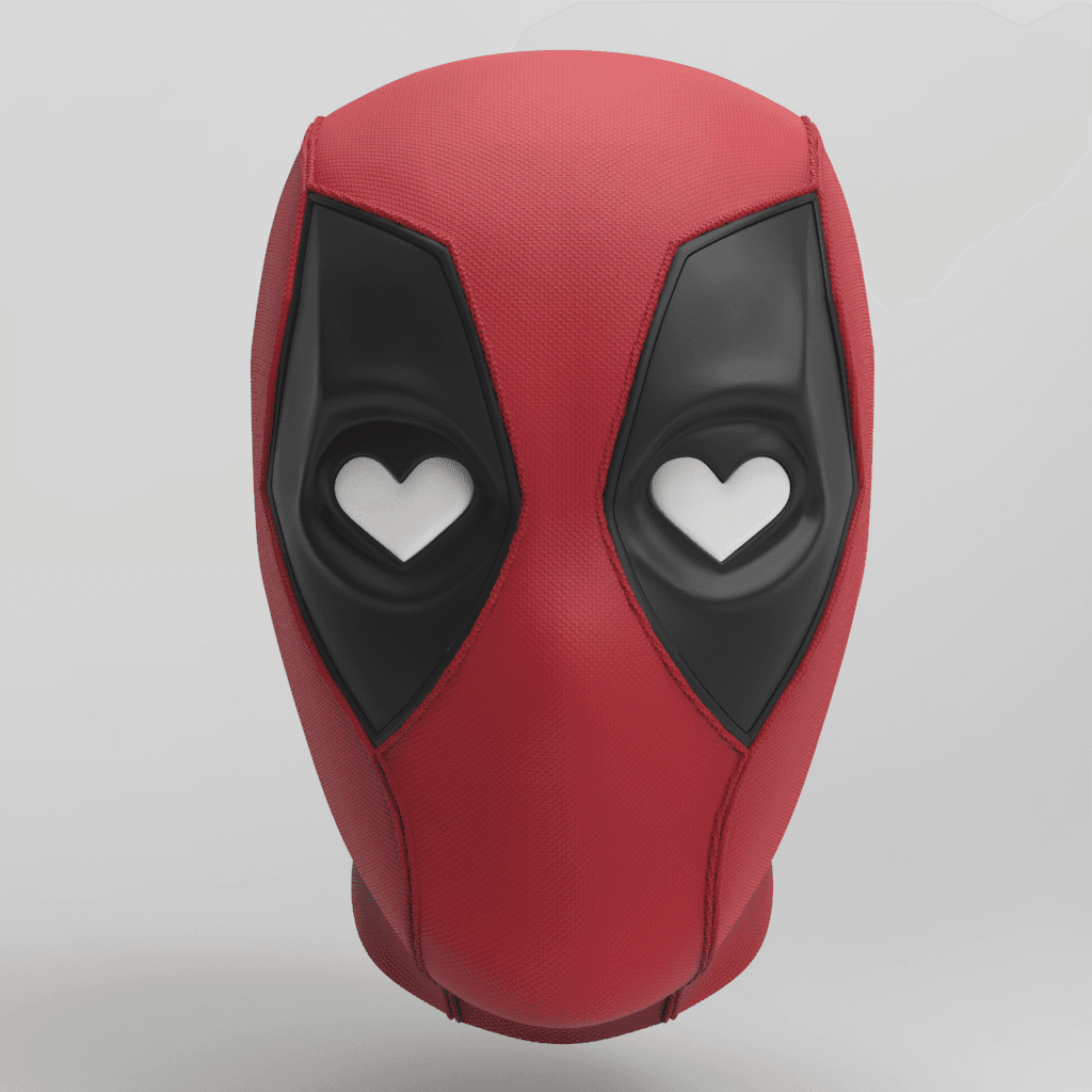 Deadpool Mask 3d model