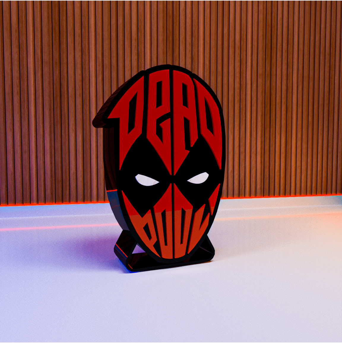 DEADPOOL - DECOR 3d model