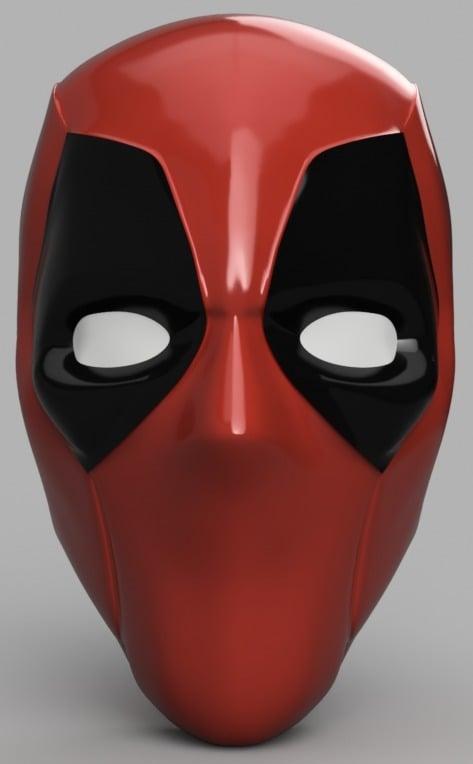 Deadpool Mask 3d model