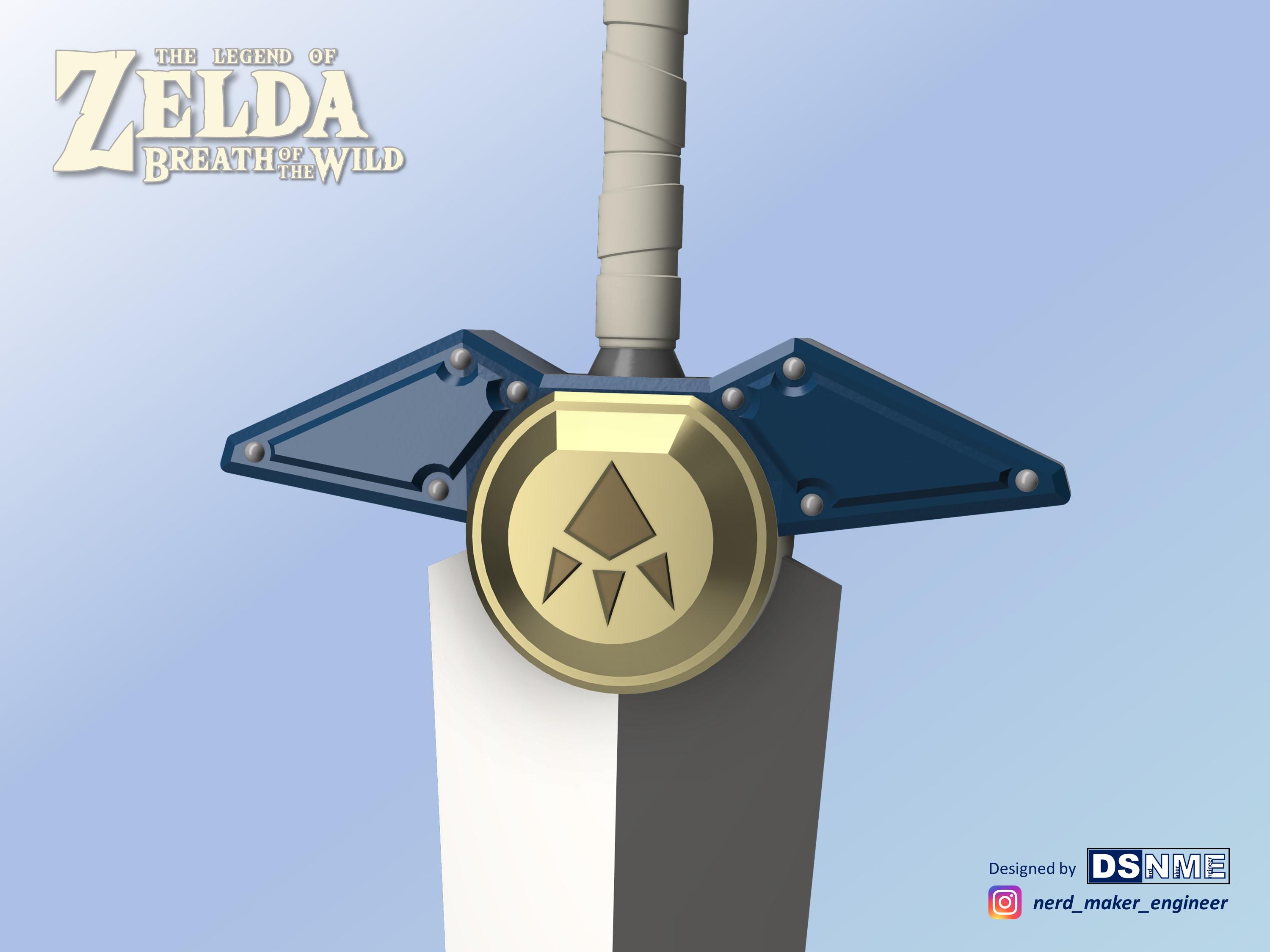 Biggoron’s Sword from Zelda Breath of the Wild - Life Size 3d model