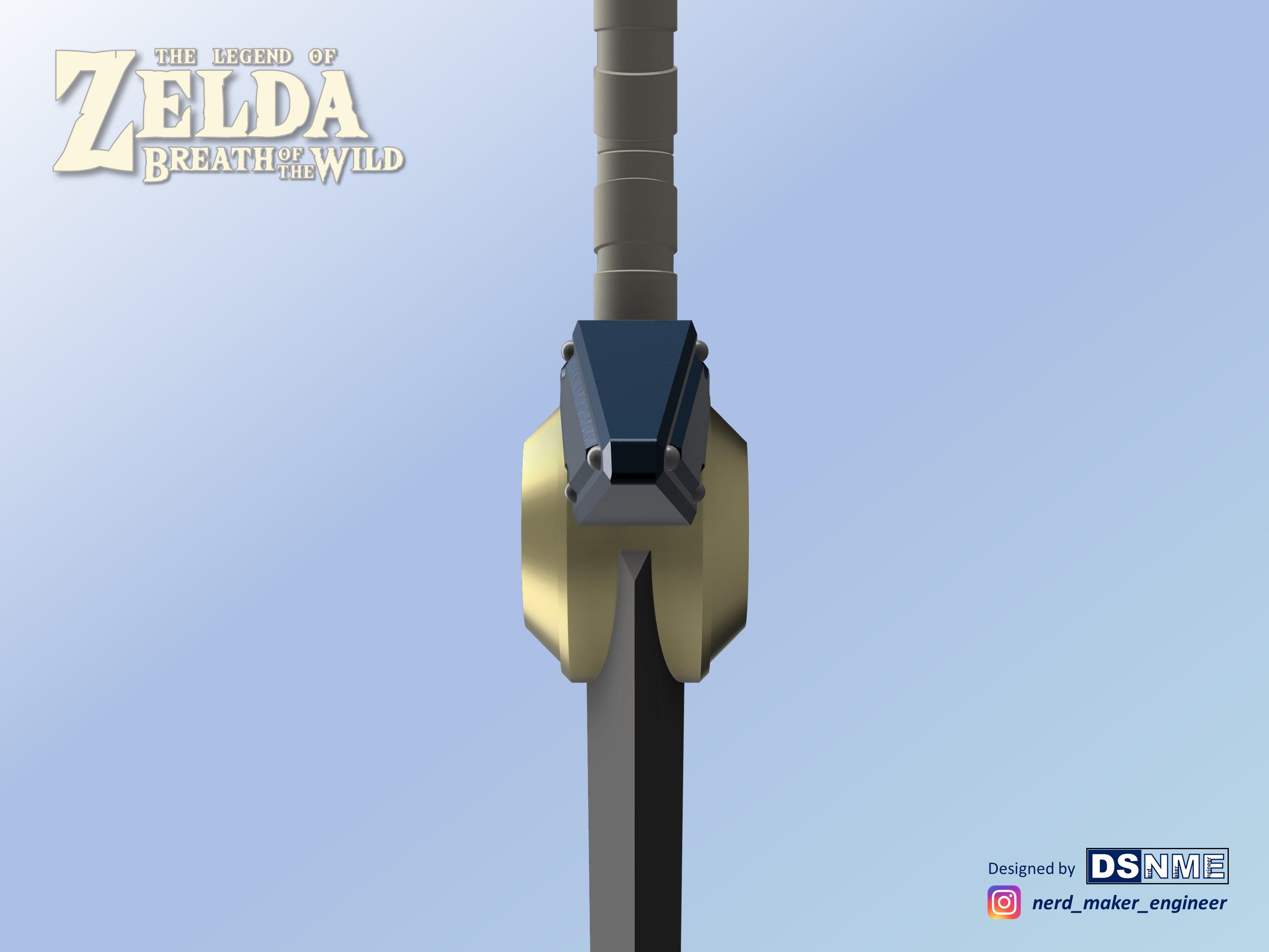 Biggoron’s Sword from Zelda Breath of the Wild - Life Size 3d model