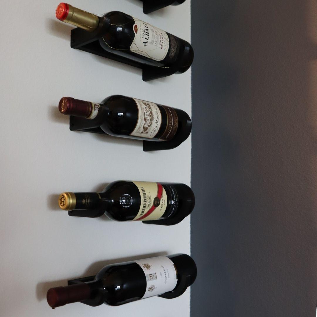 Wall-Mounted Wine Bottle Holder  3d model