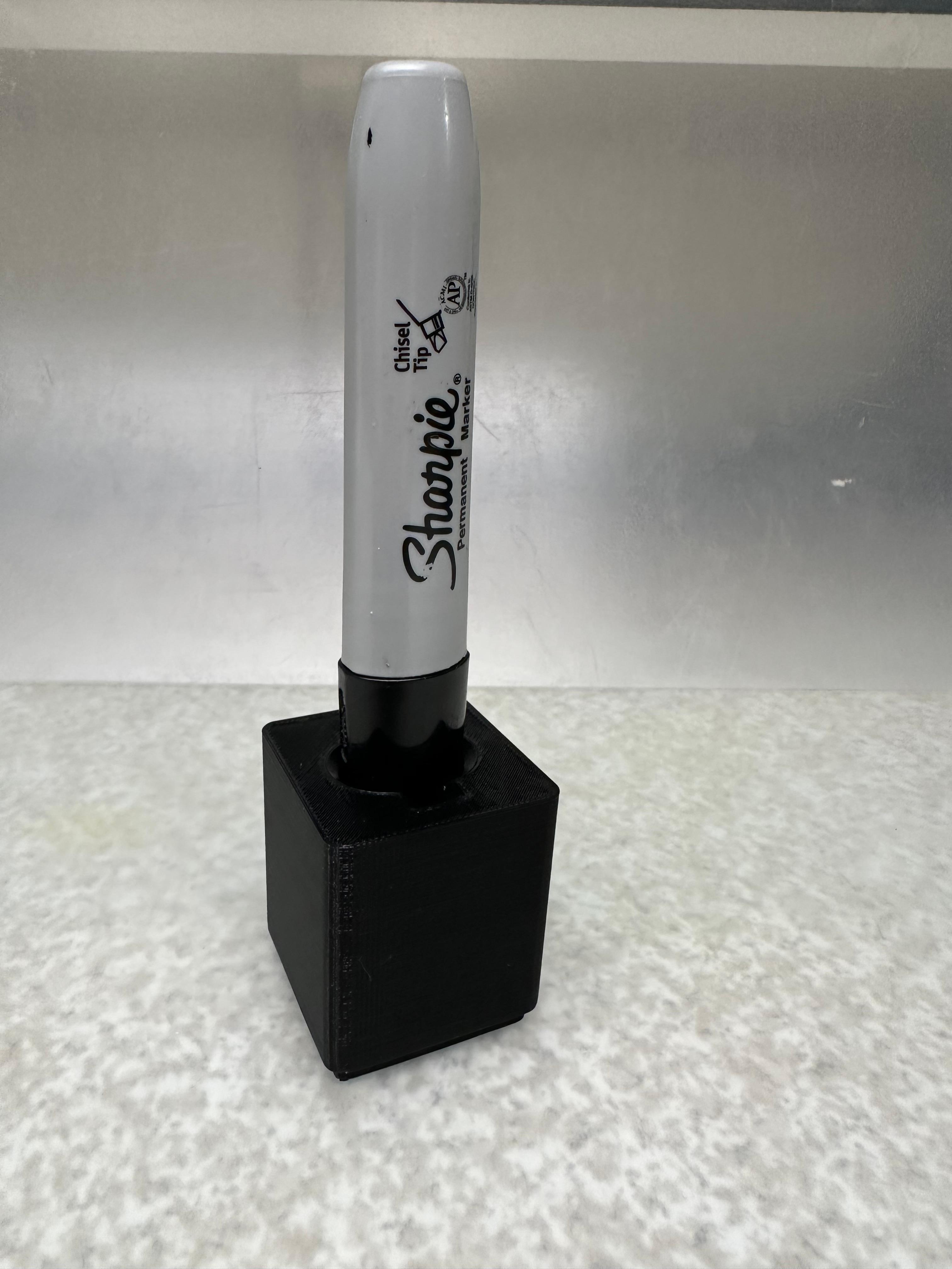 Gridfinity Sharpie Chisel Tip holder 3d model