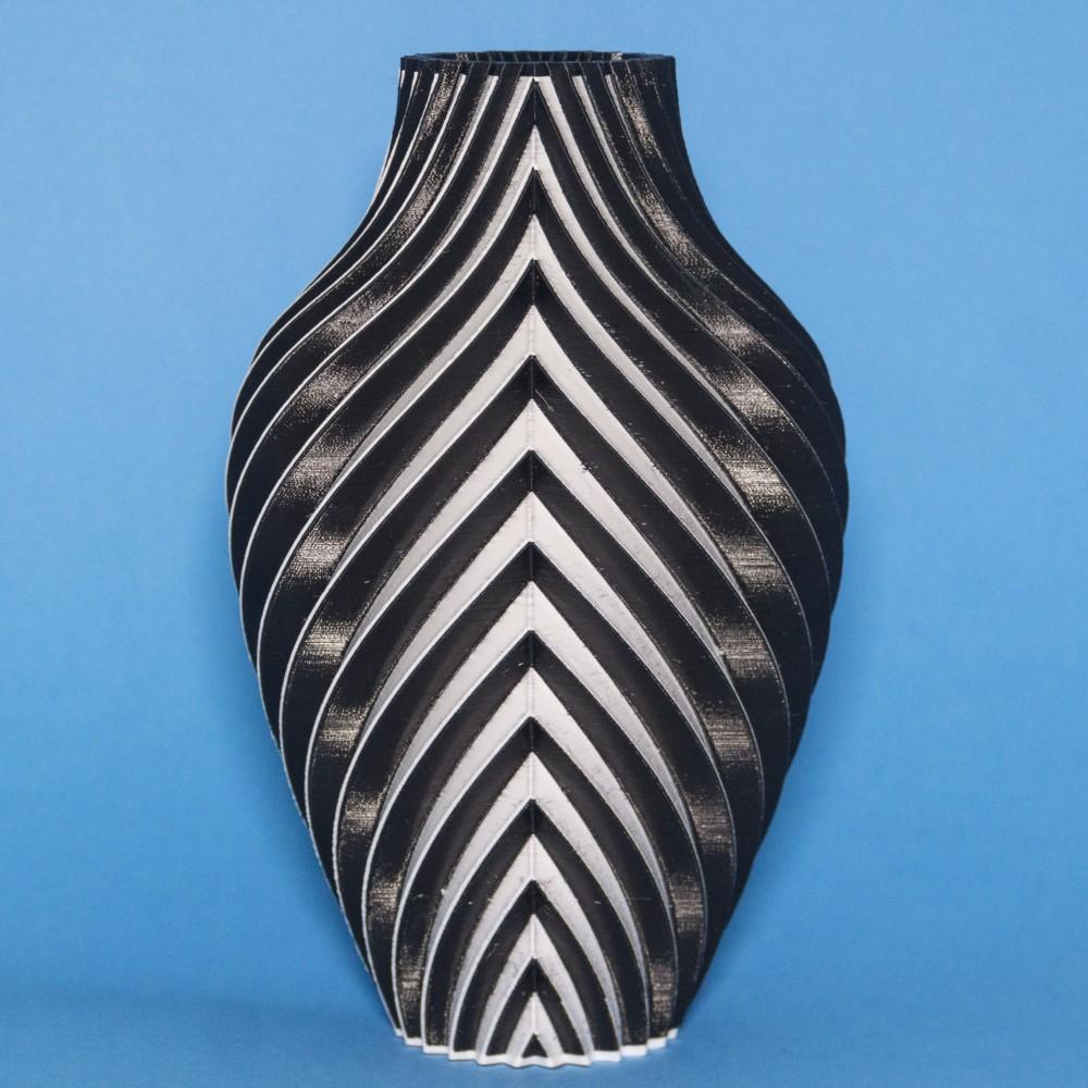 Chromatic Split Vase 3d model