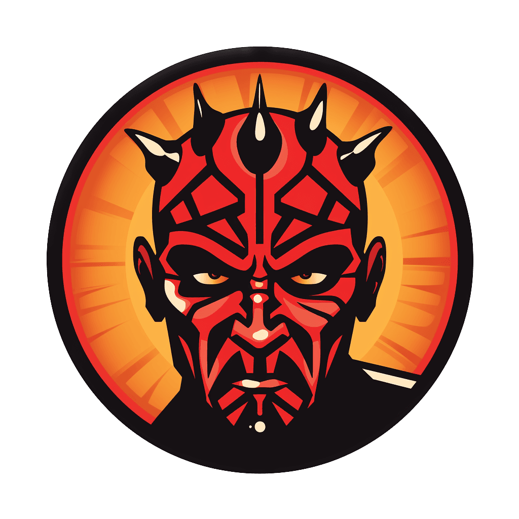 Star Wars (Inspired) "Dathomir's Dragon" HueForge Darth Maul 3d model