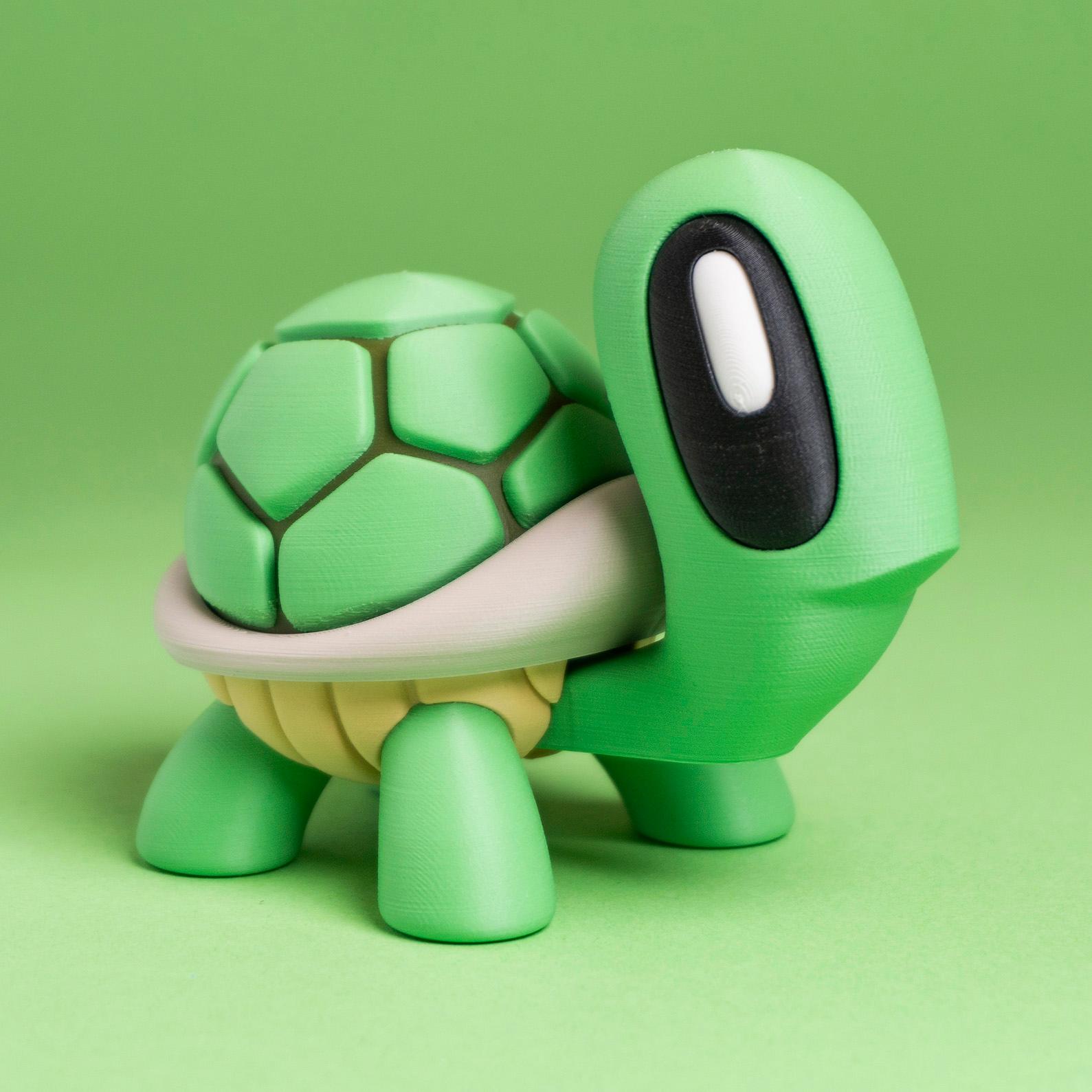 Blob Turtle - Articulated Fidget Toy 3d model