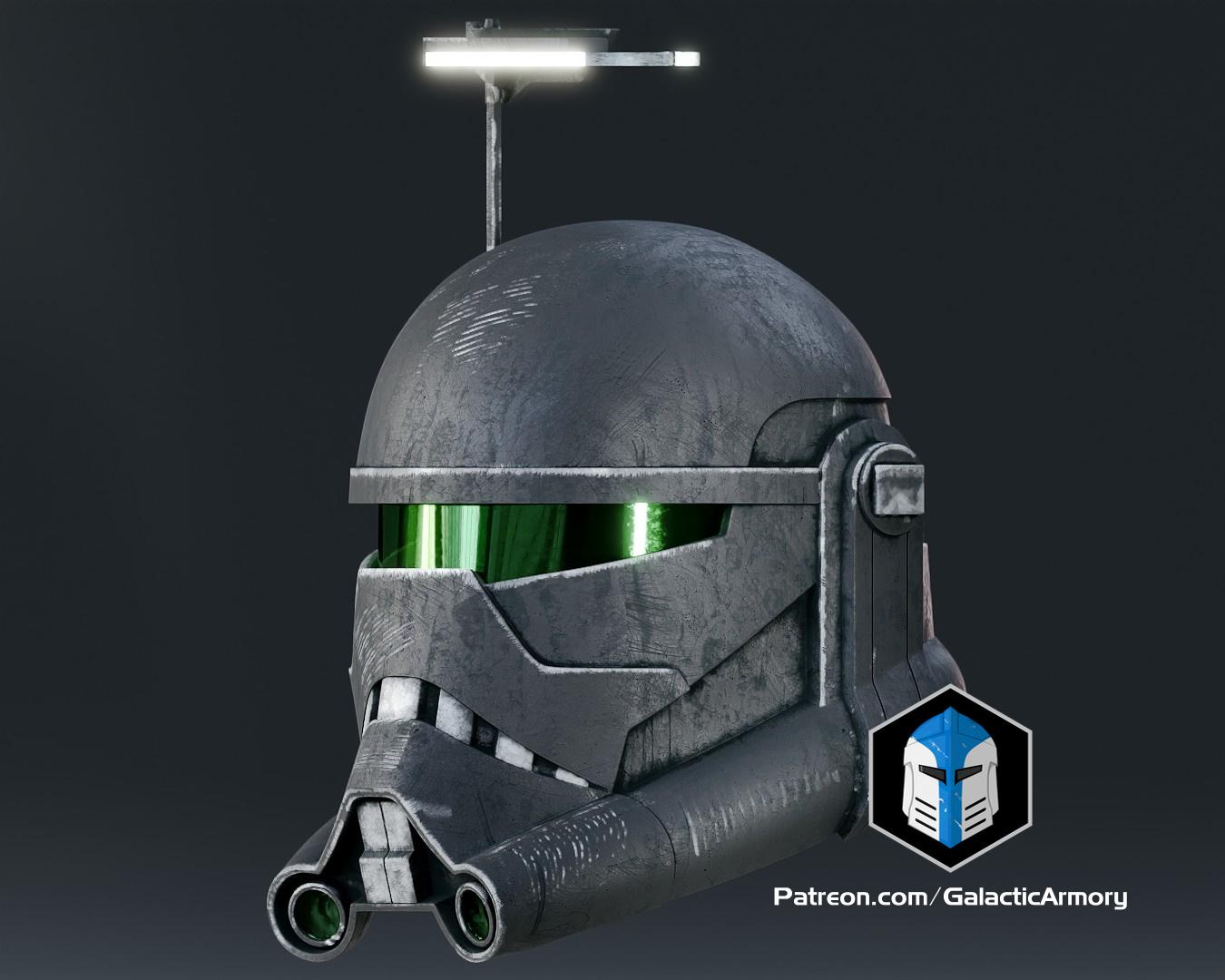 Bad Batch Imperial Crosshair Helmet - 3D Print Files 3d model