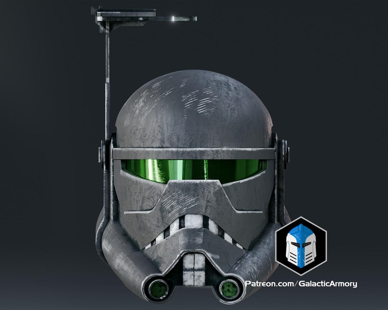 Bad Batch Imperial Crosshair Helmet - 3D Print Files 3d model