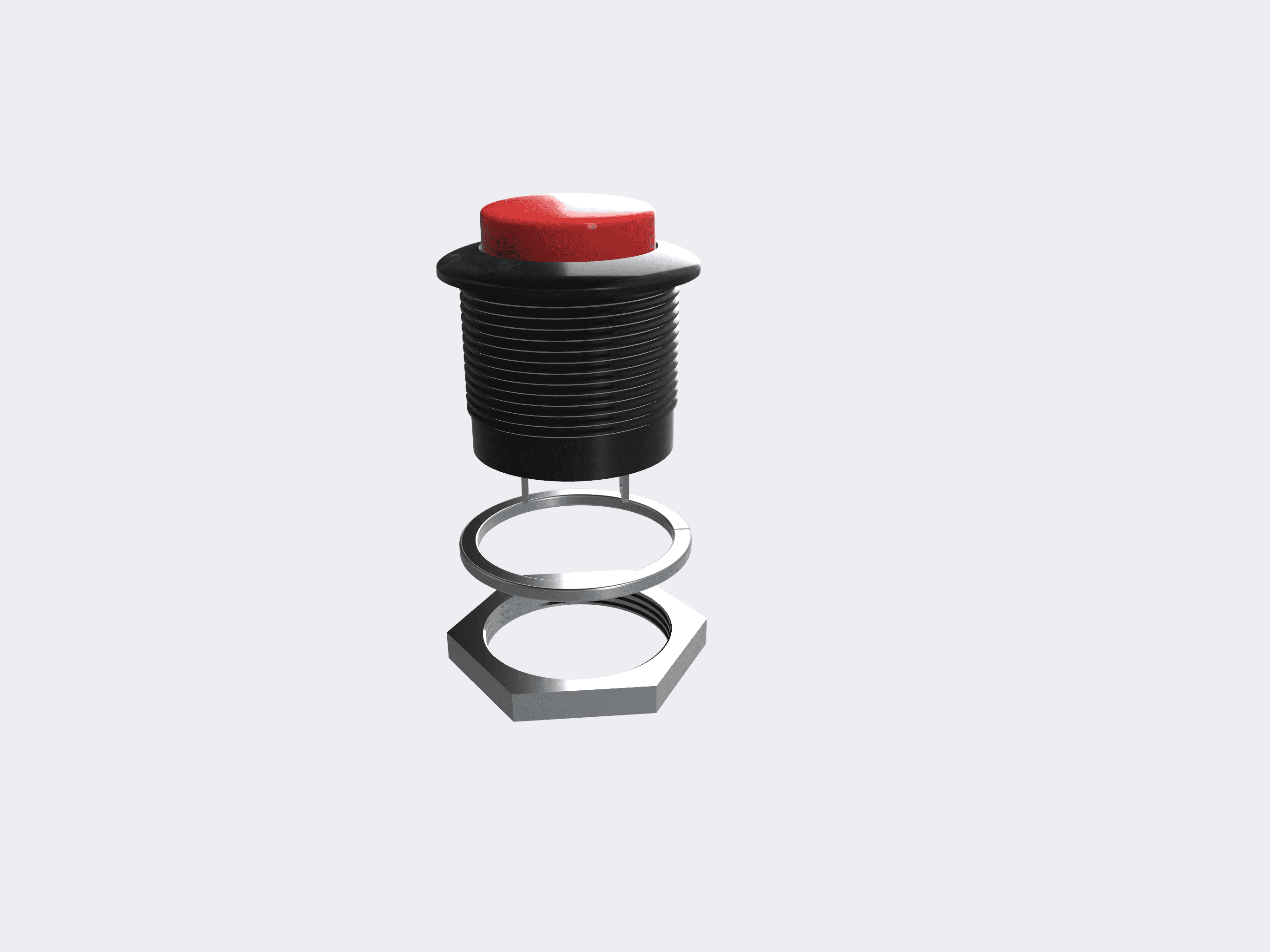 Push Button 3d model