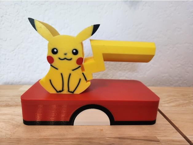 Pikachu Watch Stand for Pokemon Watch 3d model