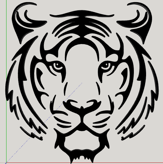 Tiger 3d model