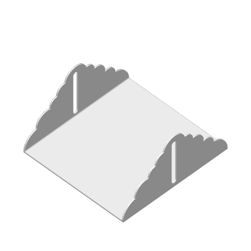 Cloud Napkin Holder 3d model