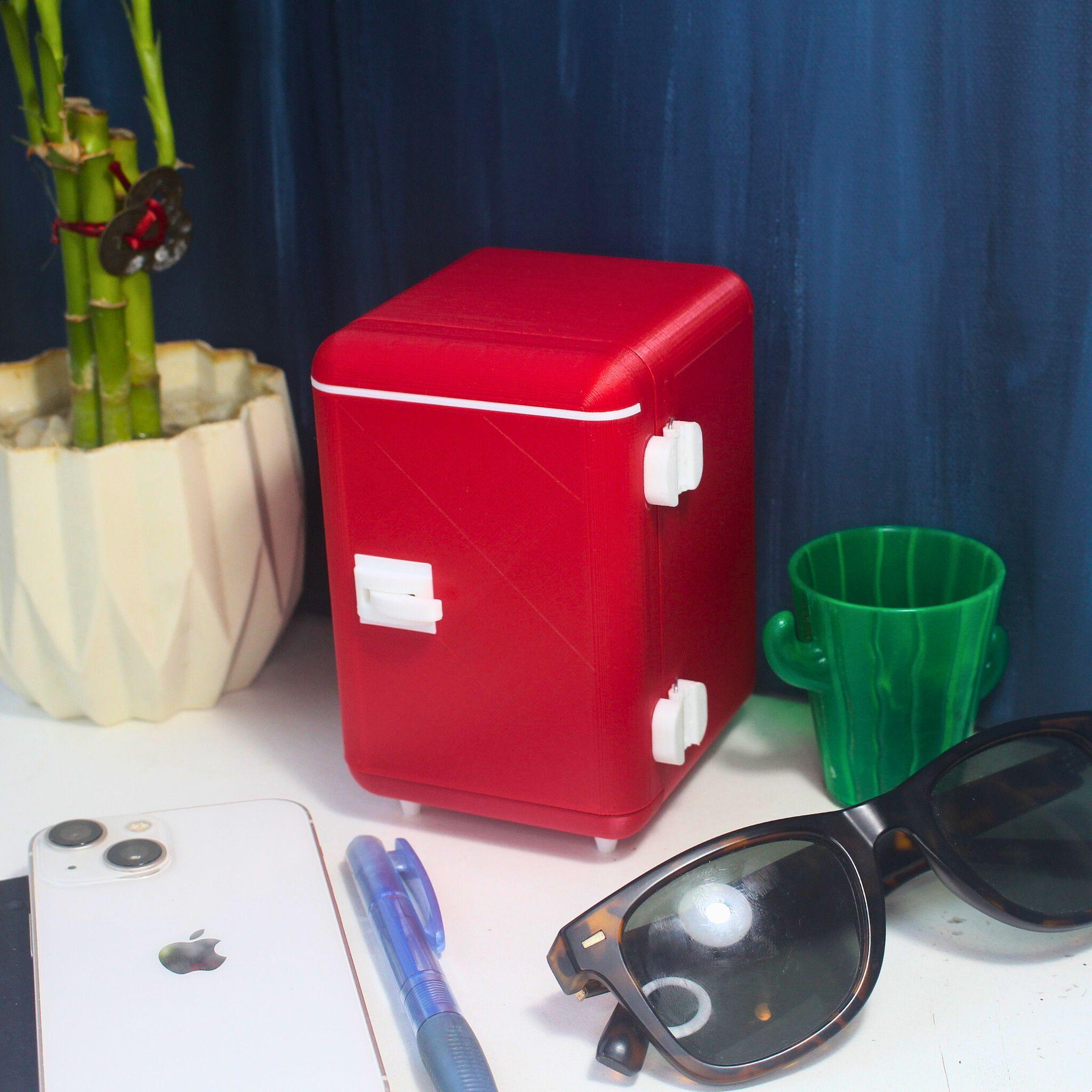 Mini Object | Mini Fridge Retro 3d model