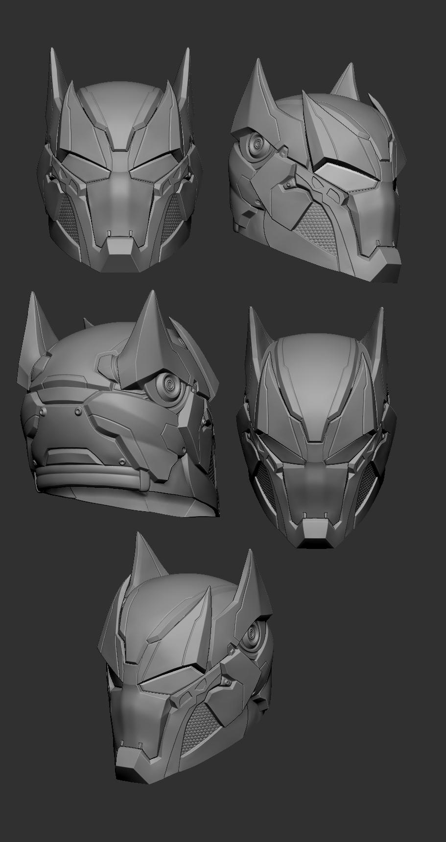 Batman Red 3d model