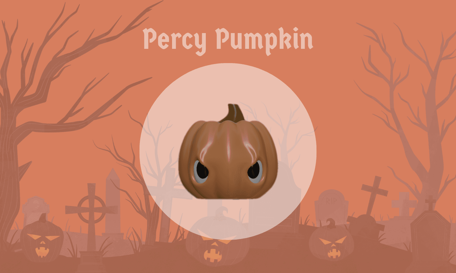 007 Percy Pumpkin (FREE) 3d model