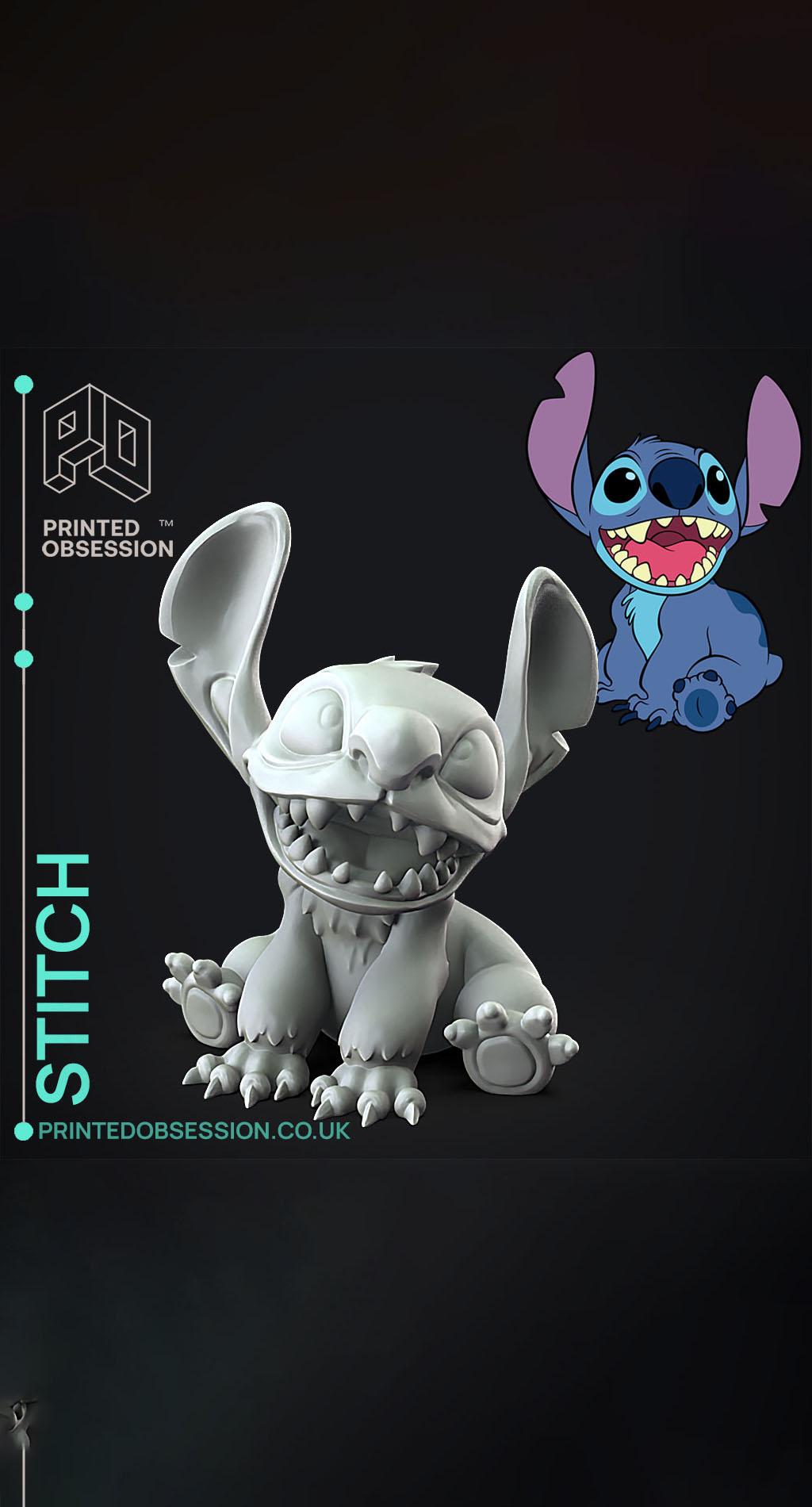 Stitch - Lilo & Stitch - Fan Art 3d model