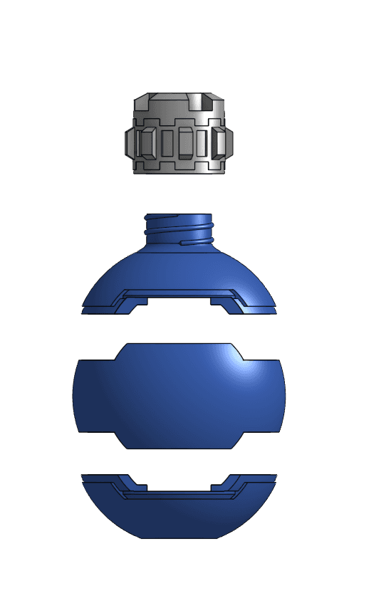 Star Wars Soda Grenade  3d model