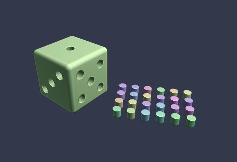 Dice 🎲🎲🎲 3d model