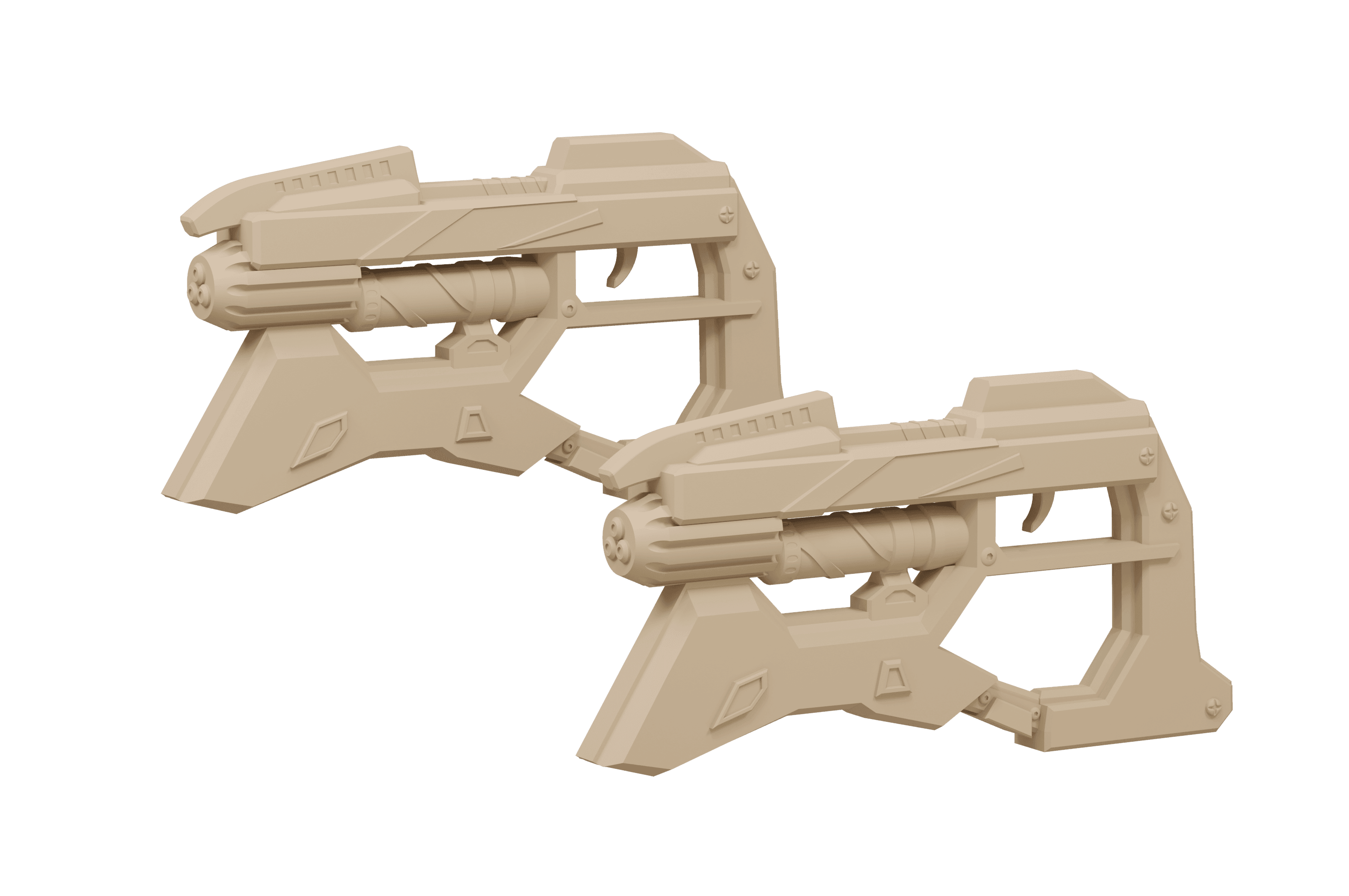 Marvel Rivals Star Lord Pistol 3d model