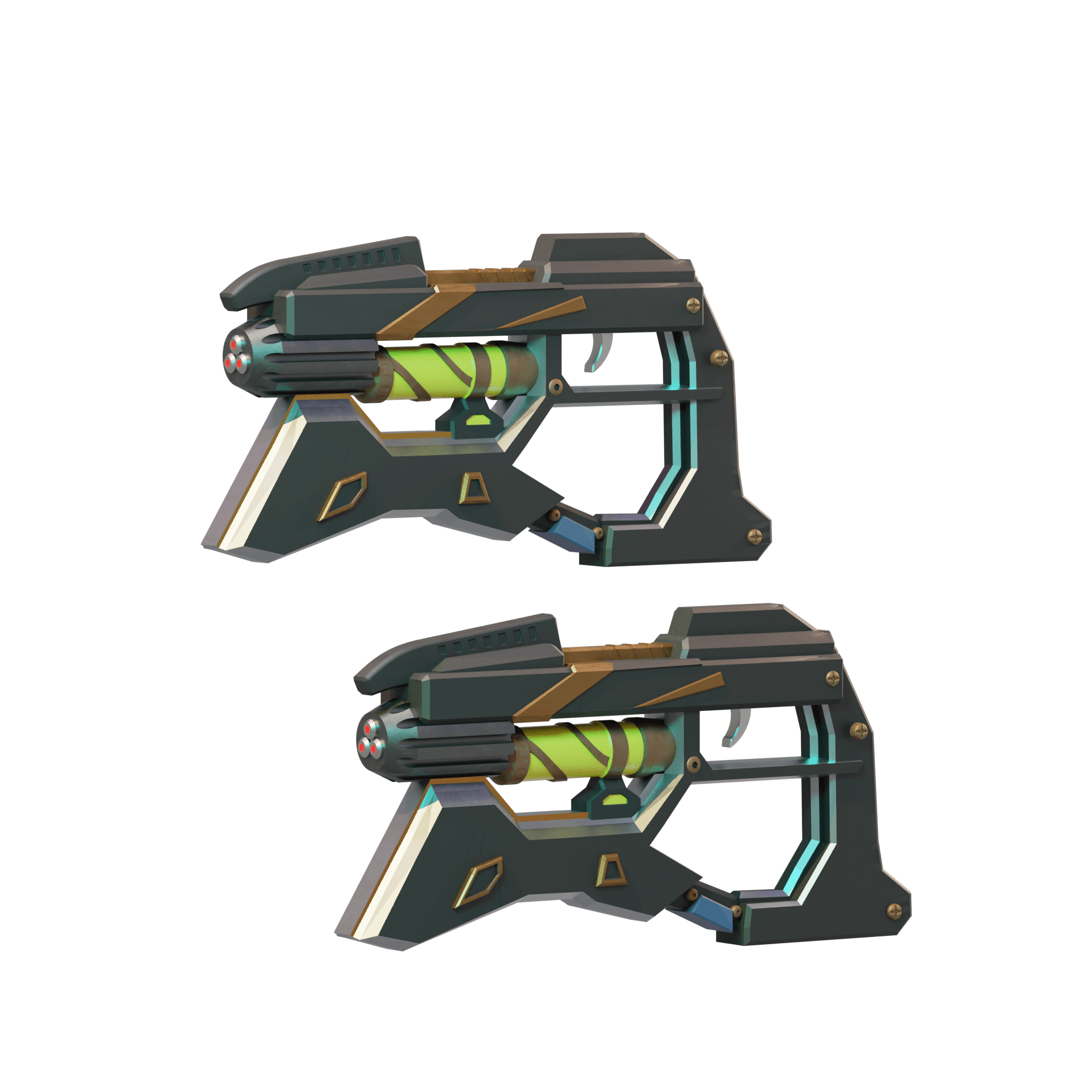 Marvel Rivals Star Lord Pistol 3d model