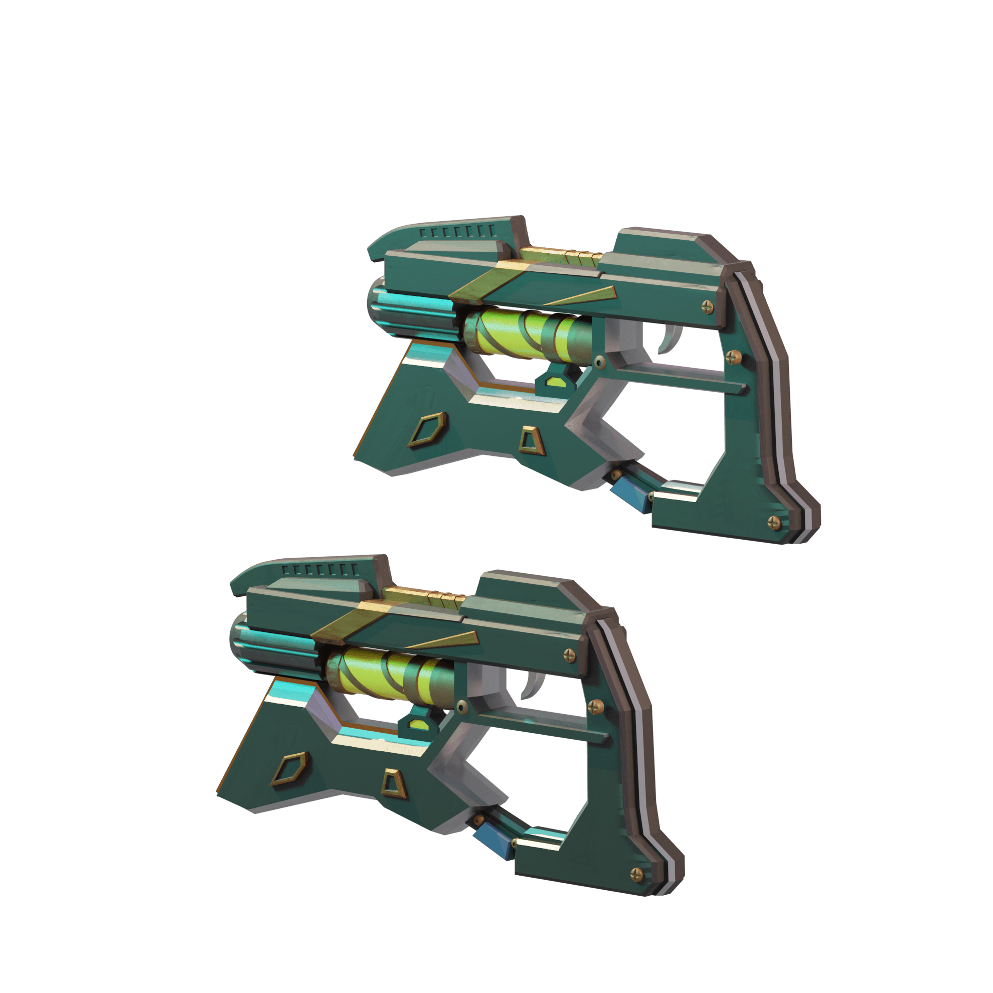 Marvel Rivals Star Lord Pistol 3d model