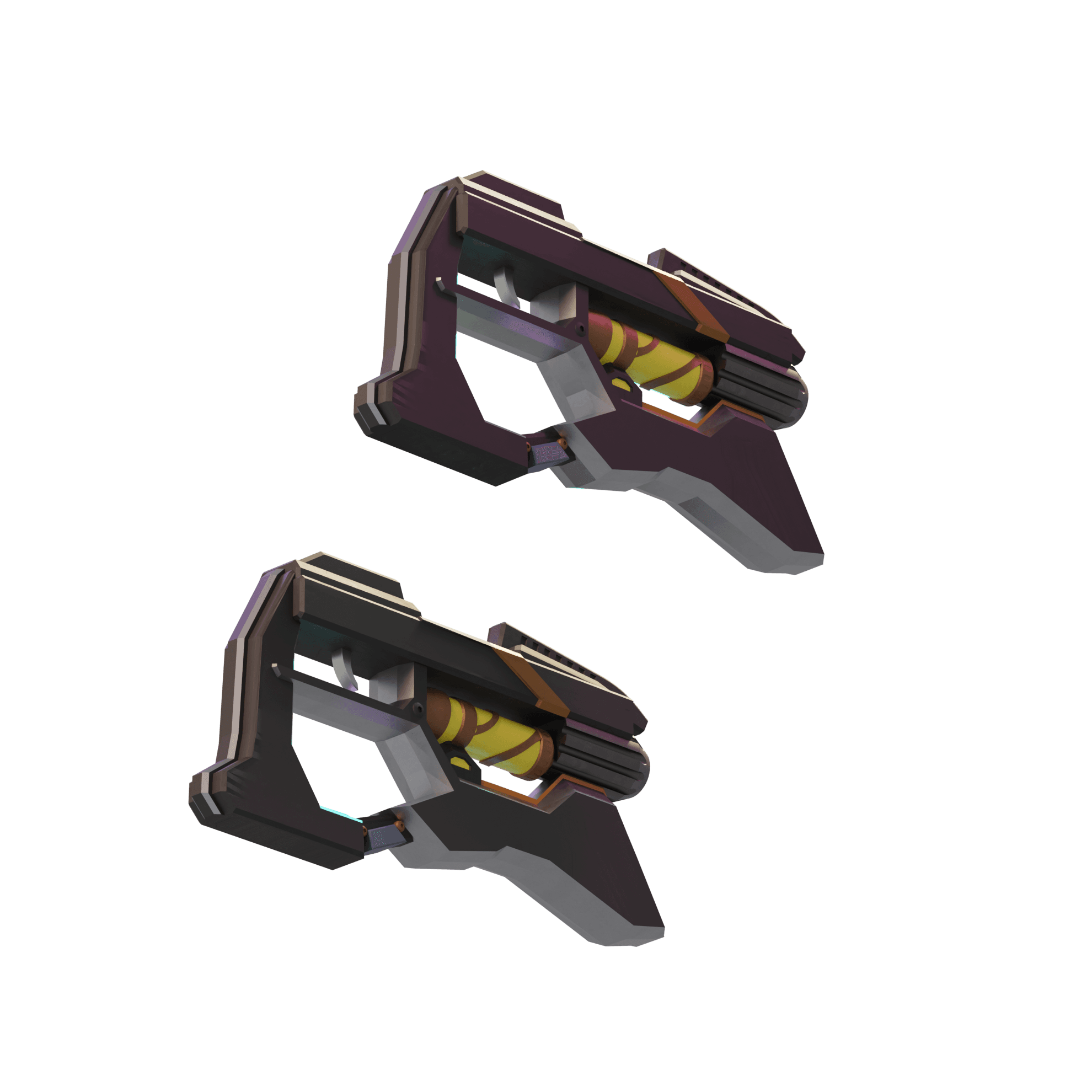 Marvel Rivals Star Lord Pistol 3d model