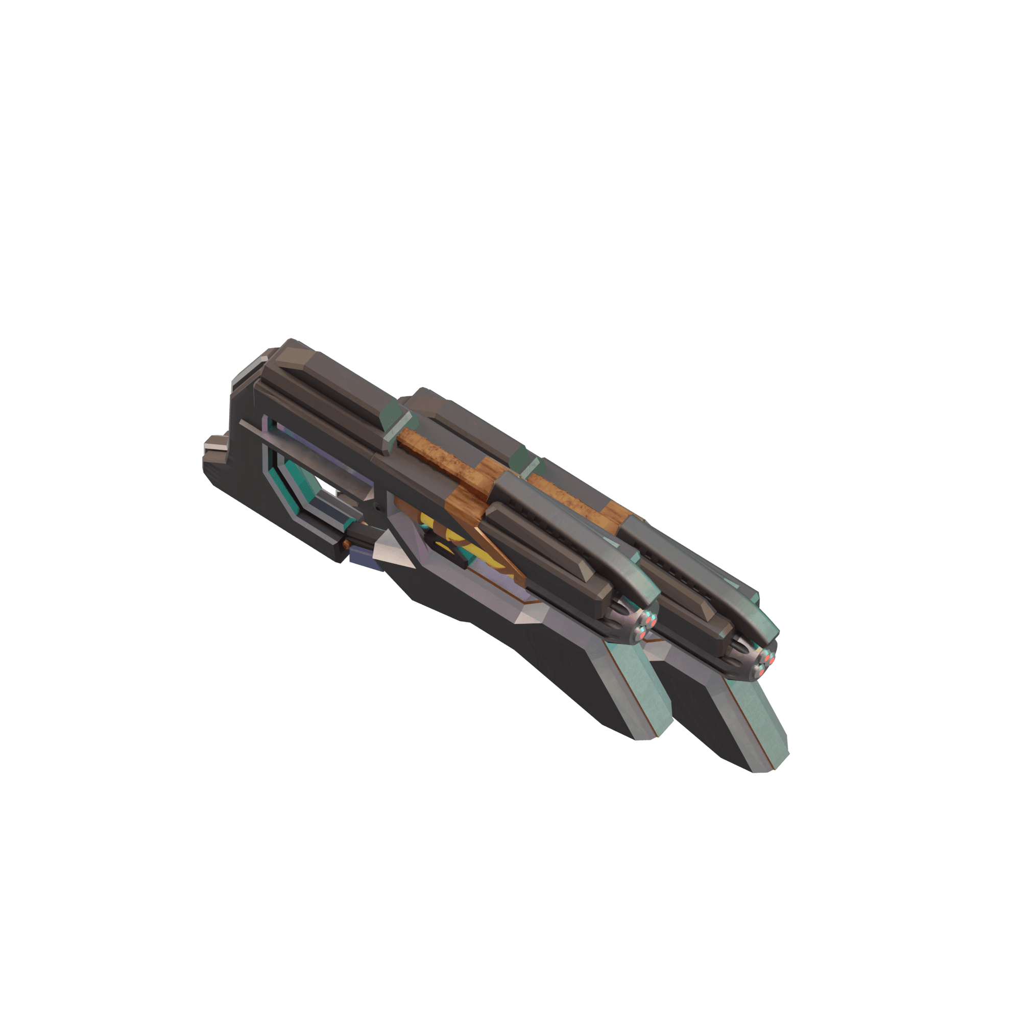 Marvel Rivals Star Lord Pistol 3d model