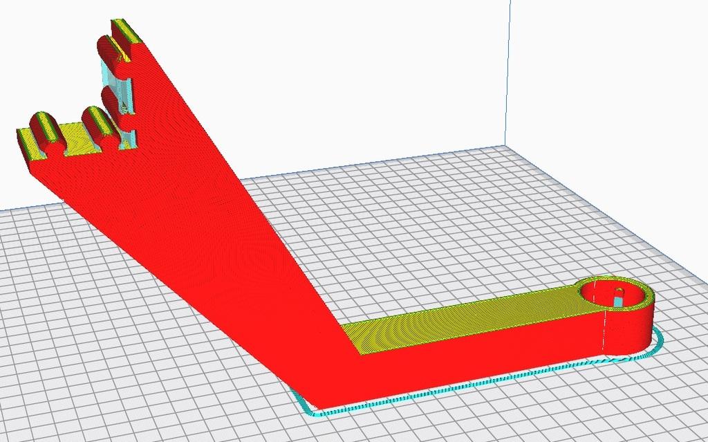 Printer Filament Spool Holder 3d model