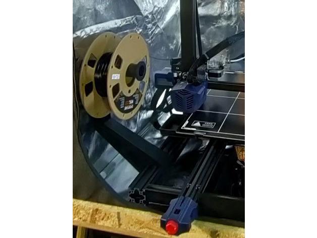 Printer Filament Spool Holder 3d model