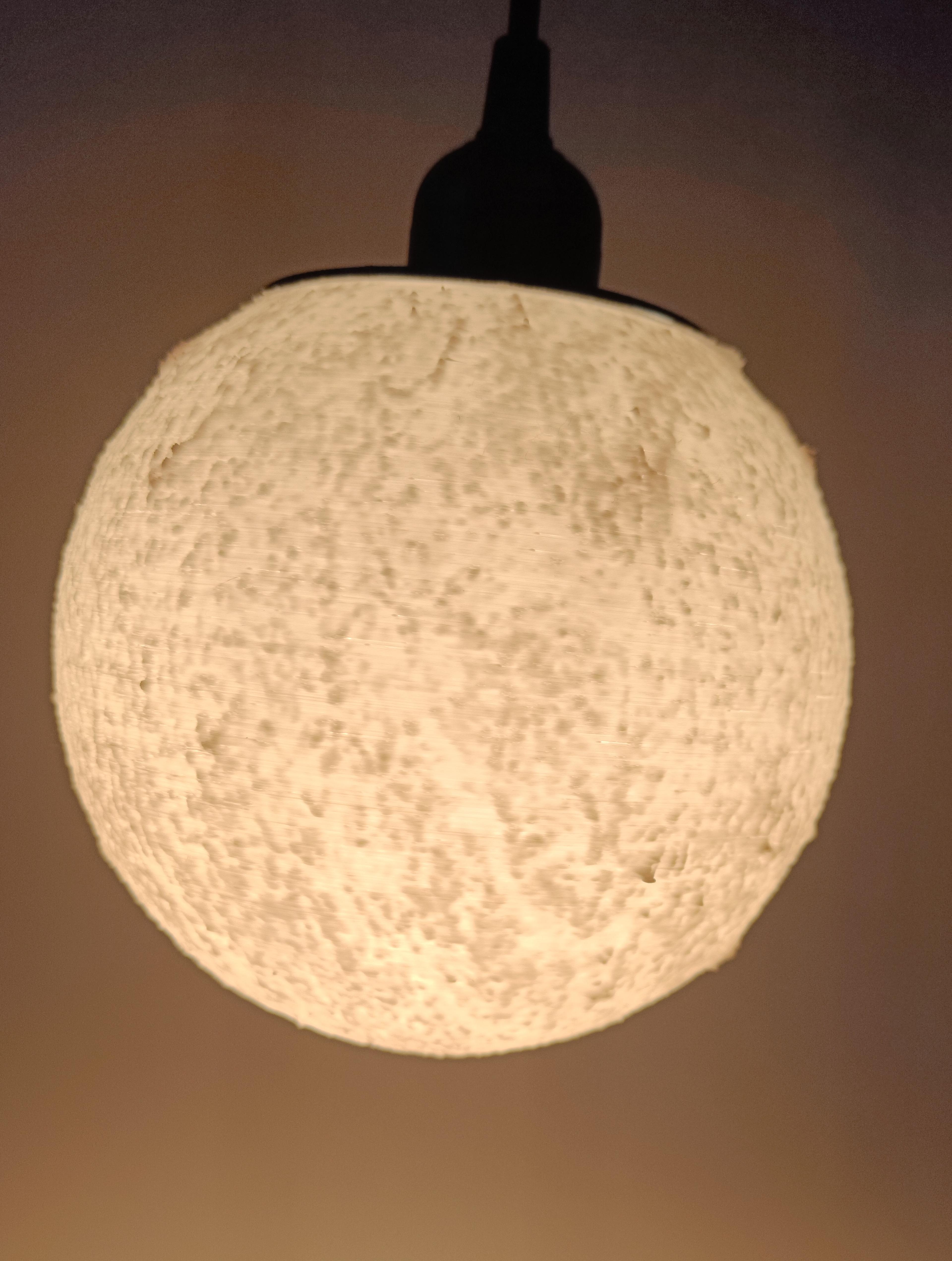 Hybrid Hanging/Desk Sun Lamp 3d model