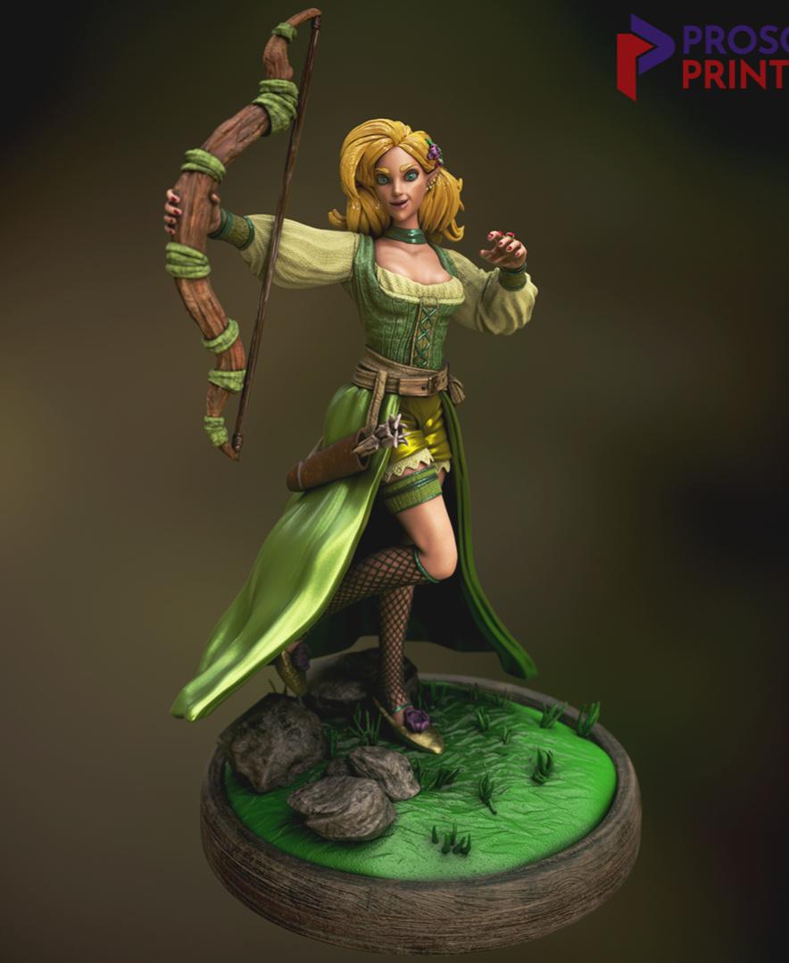 Evelyn Thornehart - 75mm 3d model