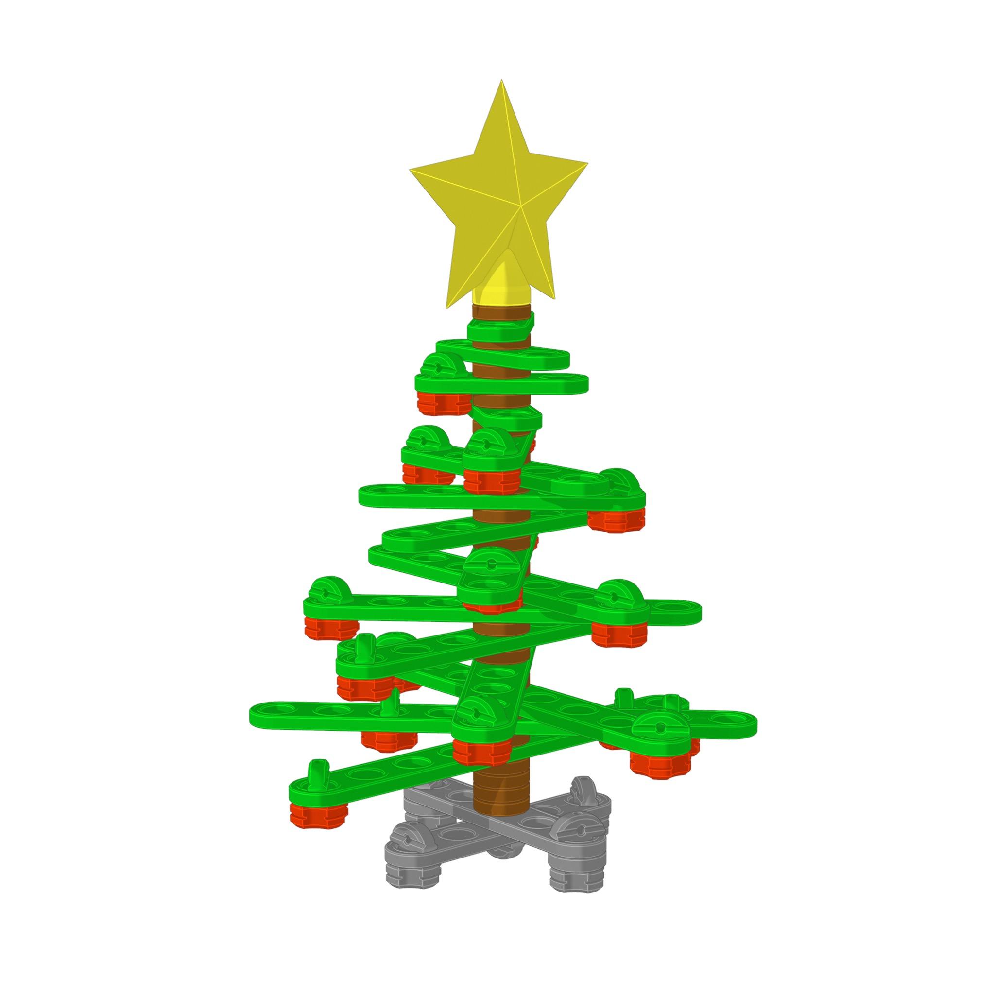 STEMFIE Desktop Christmas Tree (SPS-000002).stl 3d model