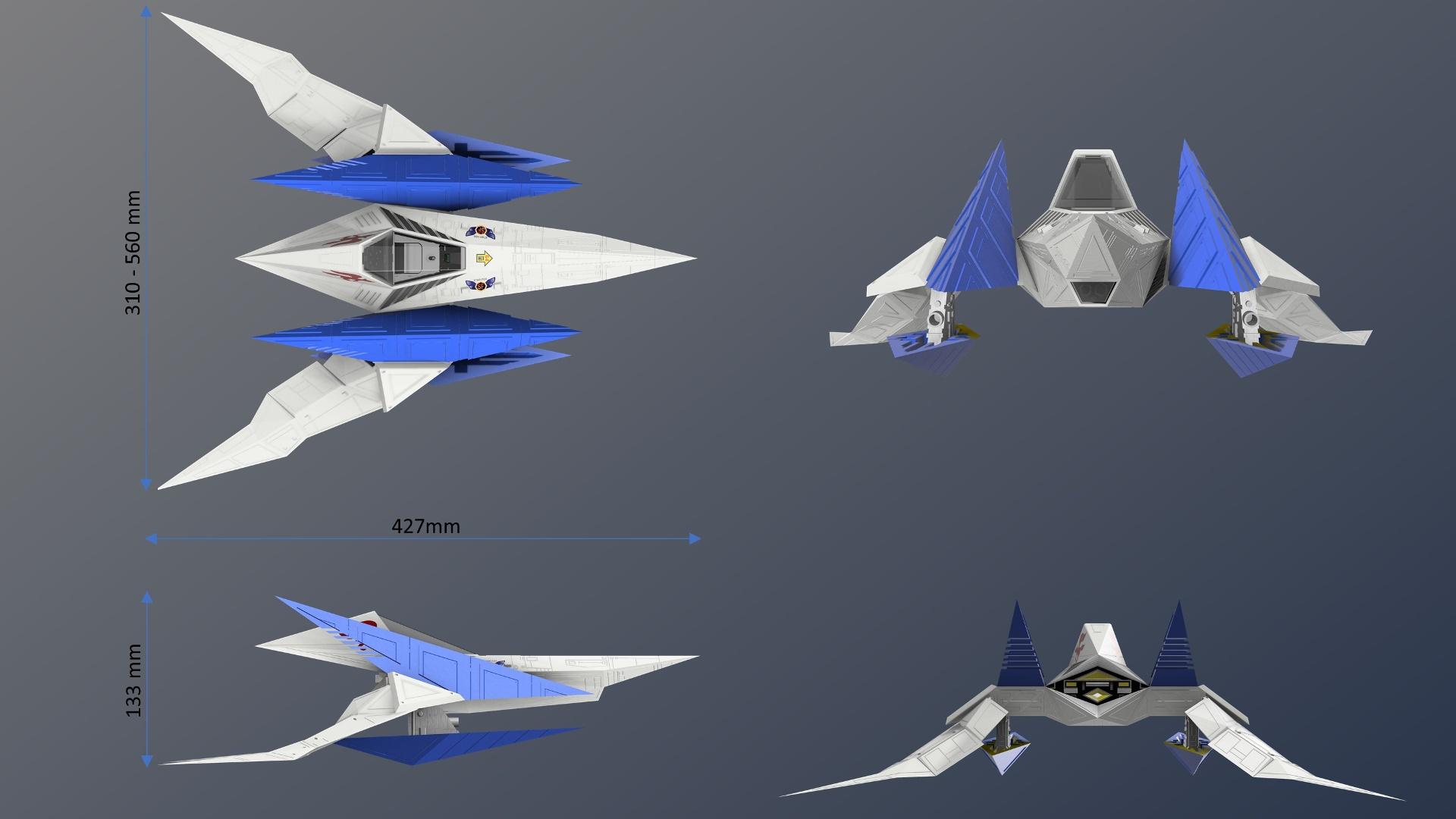 STAR FOX 64 Arwing (Lylat Wars) 3d model