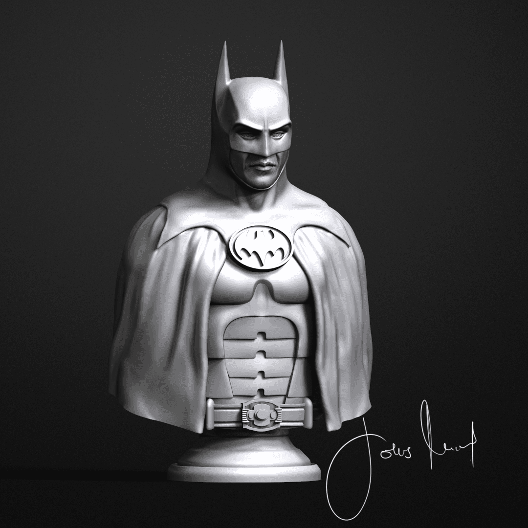 Batman (Tim Burton Version) (Pre-Supported) 3d model