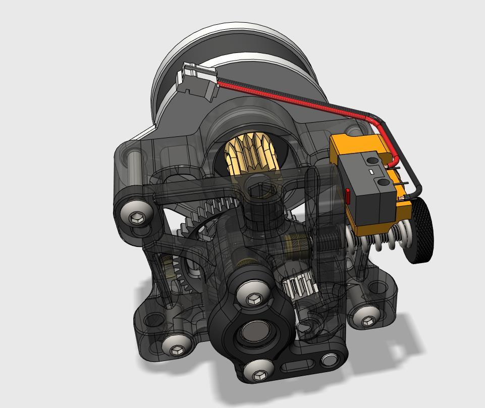 SMuFF - DDE (Sherpa-Mini) Switch-Mount 3d model