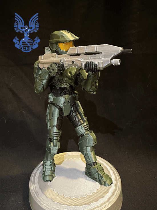 Master Chief Miniature  3d model