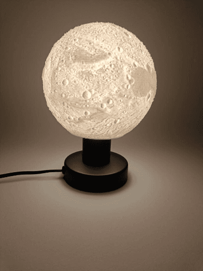 Comet Desk Lamp 3d model