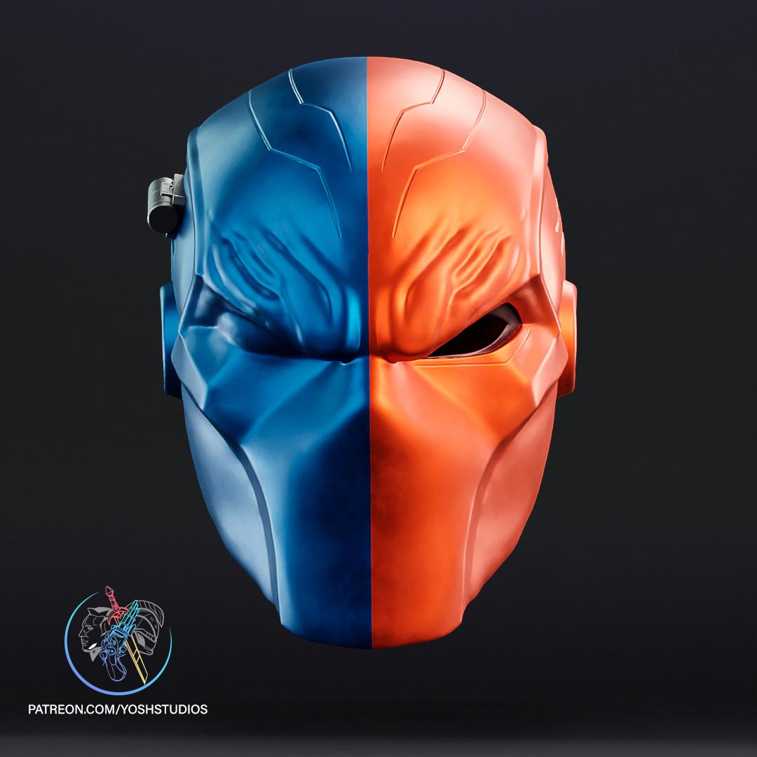 Deathstroke Helmet 3D Printer File STL 3d model