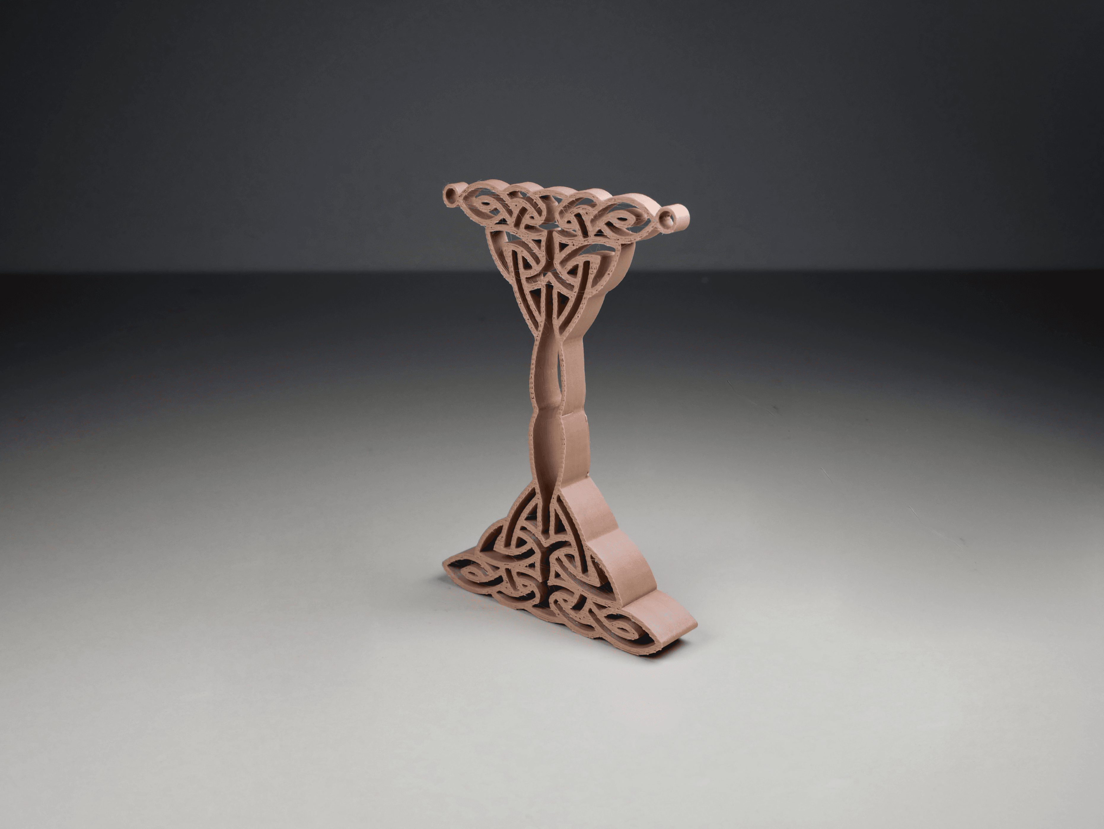 Celtic Earring Stand 3d model