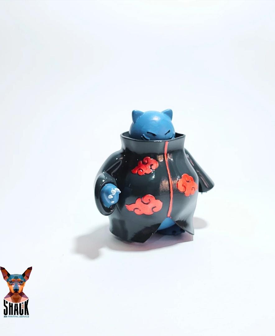 SNORLAX AKATSUKI NARUTO  3d model