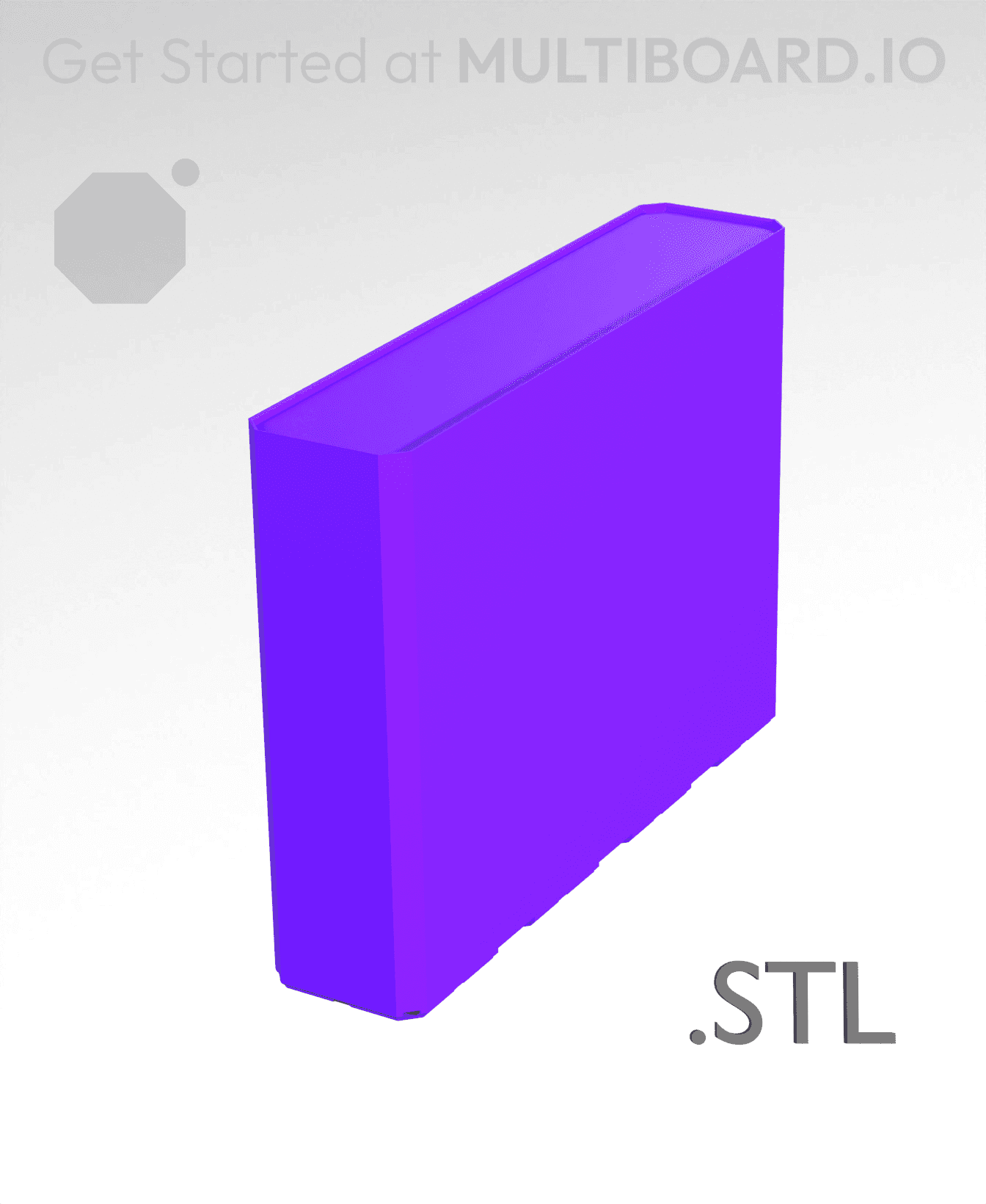 1x4x3 - Multibin Insert - STL Remixing File 3d model