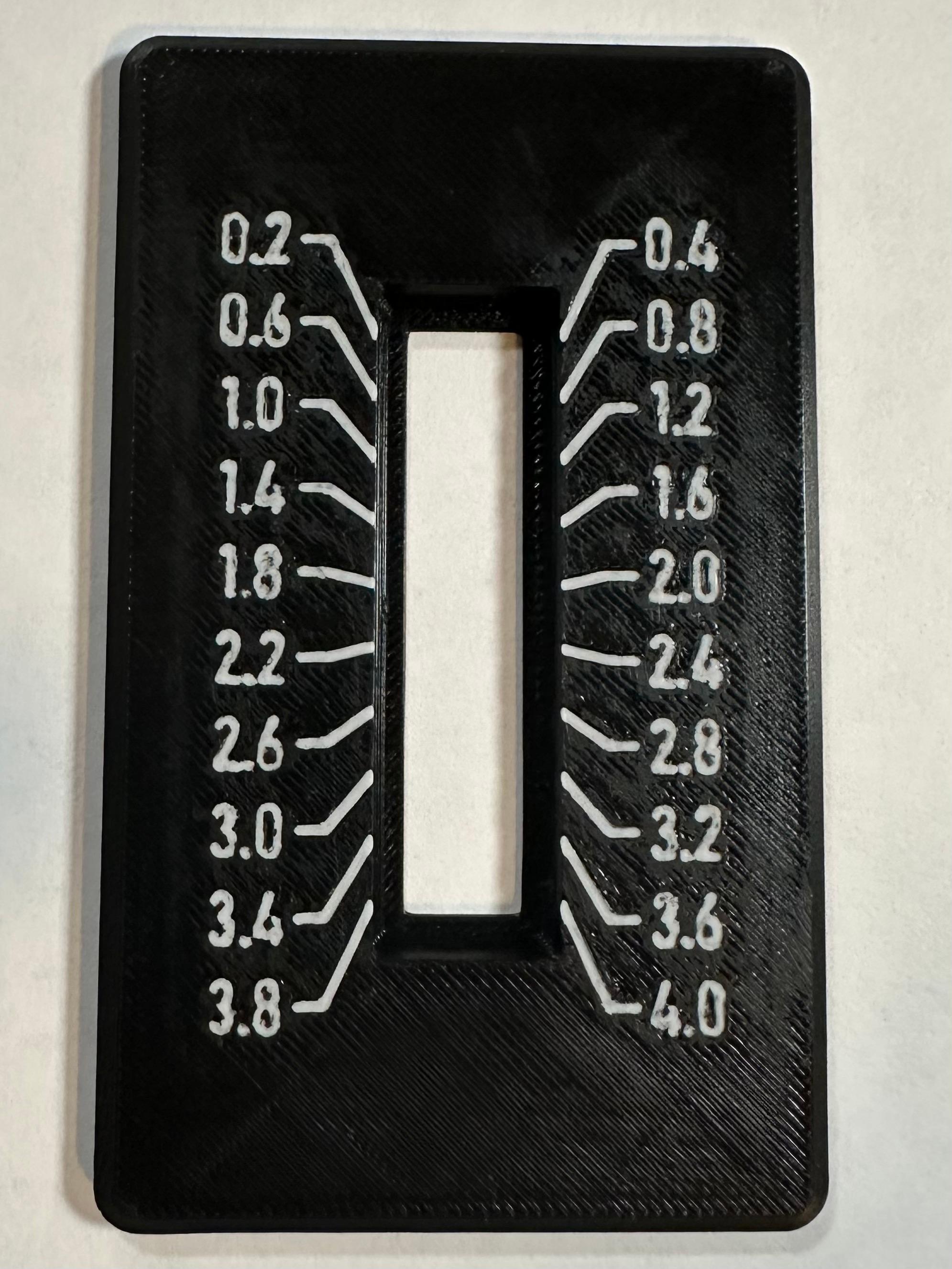 Official HueForge TD Step Test and Light Box 3d model