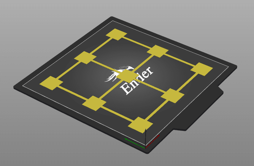 Bed Level Test (Scalable) 3d model