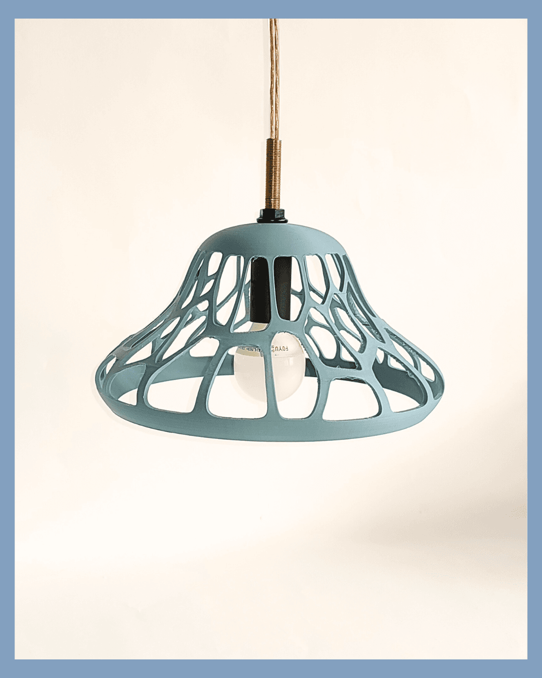 Mushroom-Lamp Voronoi 3d model