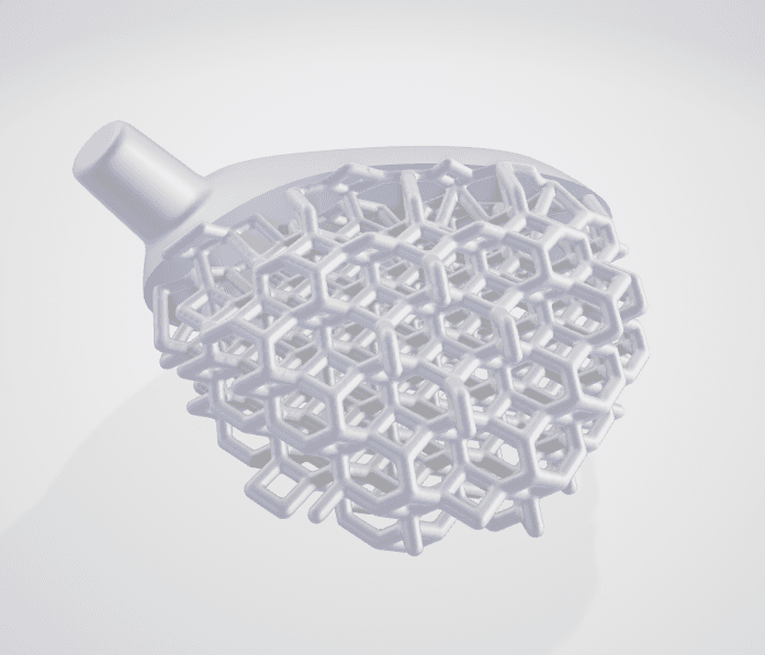 Lattice golf driver, Voronoi 7 Iron 3d model