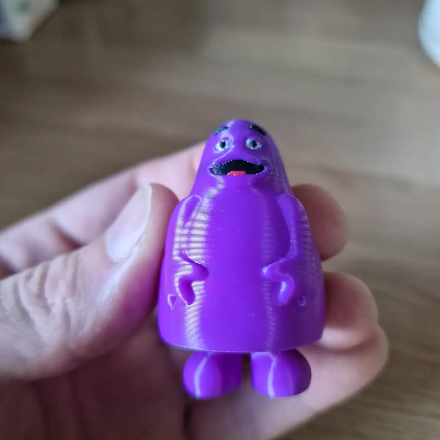 Articulated Grimace 3d model