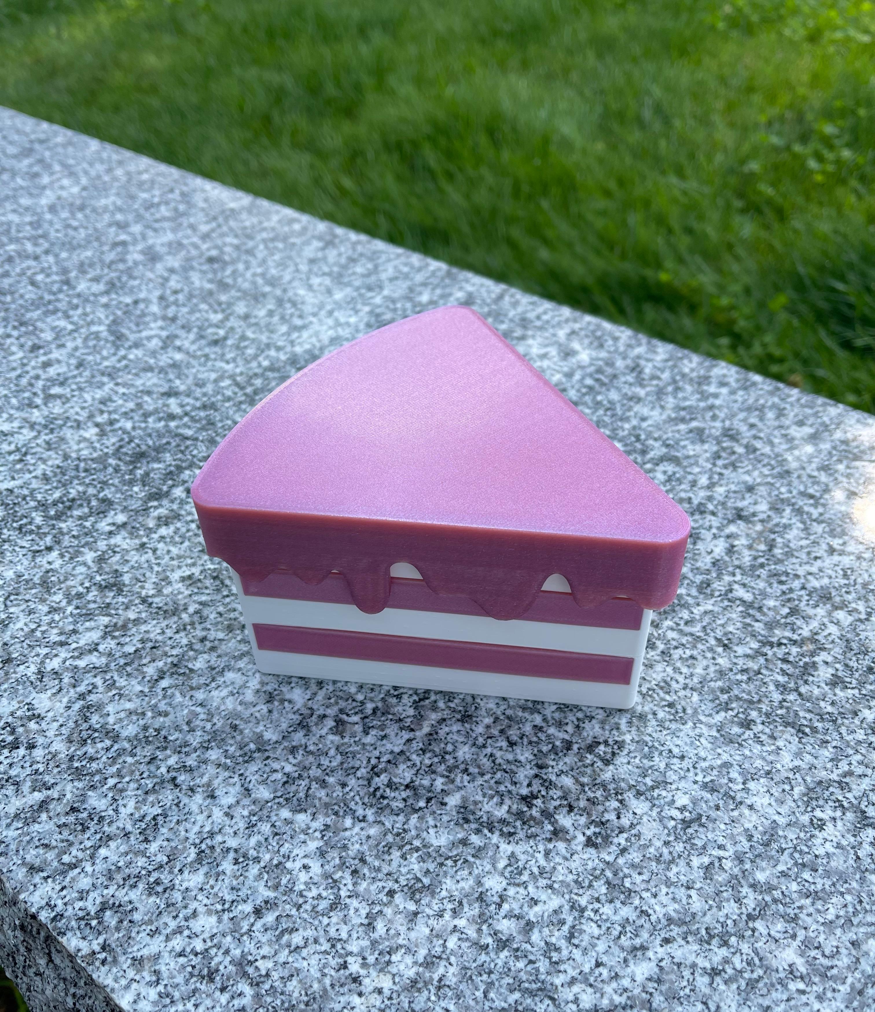 Cake Slice Container 3d model