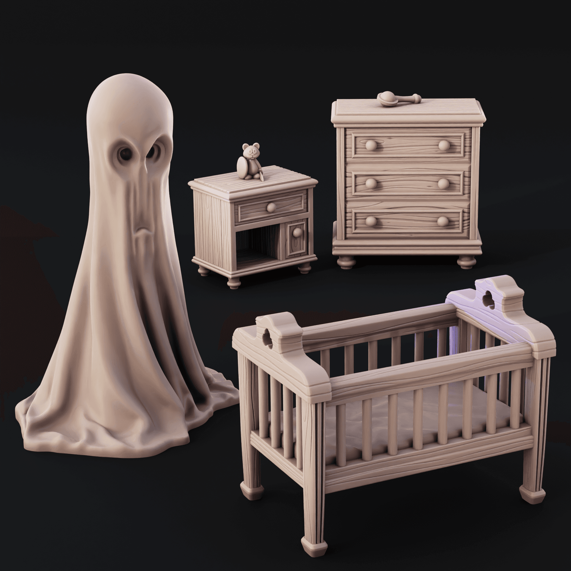 Bump In The Night 3d model